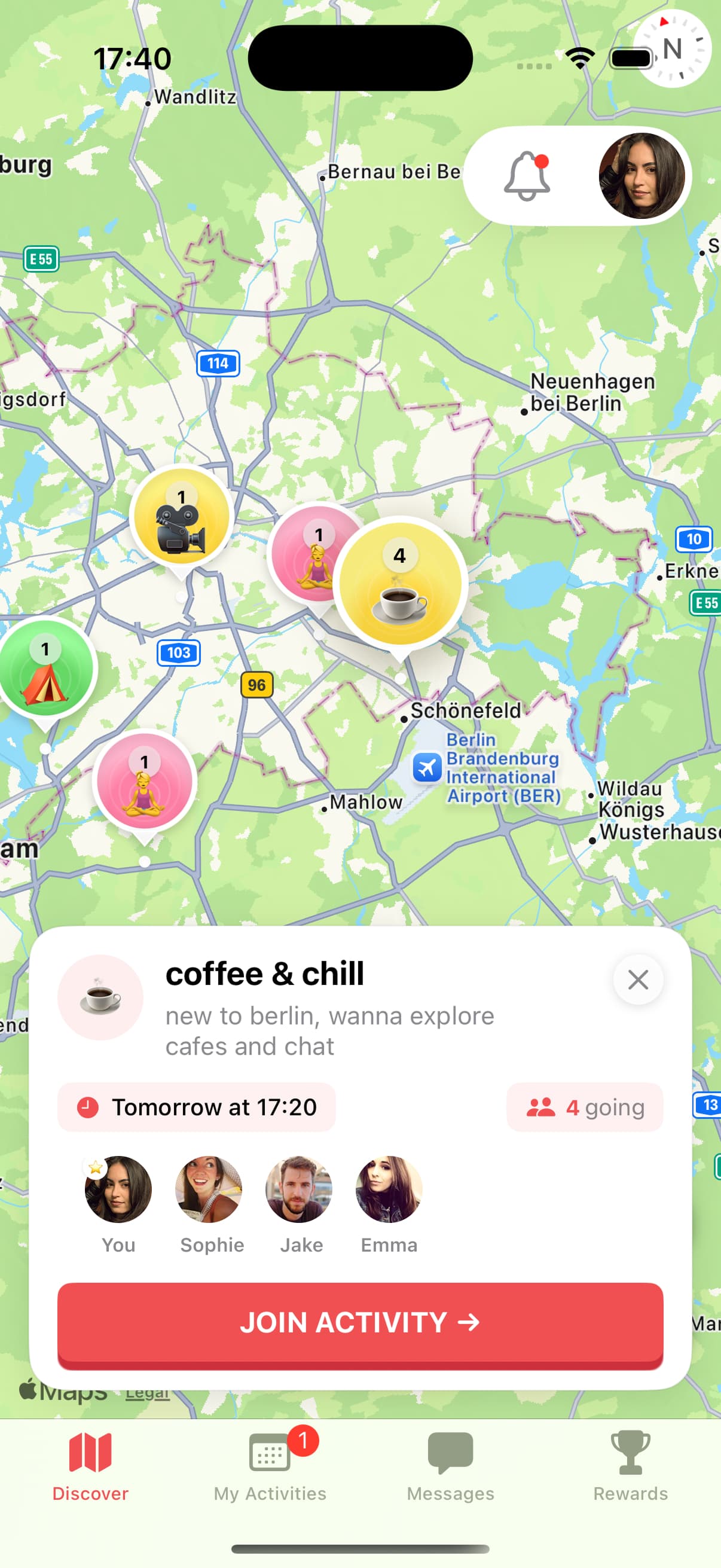 Globy App Screenshot